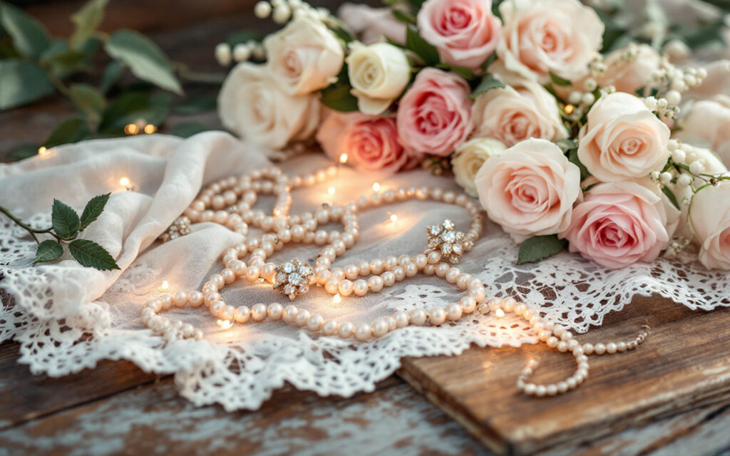 une-exposition-elegante-daccessoires-de-mariage-comprenant-de-la-dentelle-delicate-des-perles-scintillantes-et-des-roses-dans-des-tons-rose-pale-et-blanc-disposes-sur-une-table-en-bois-vintag