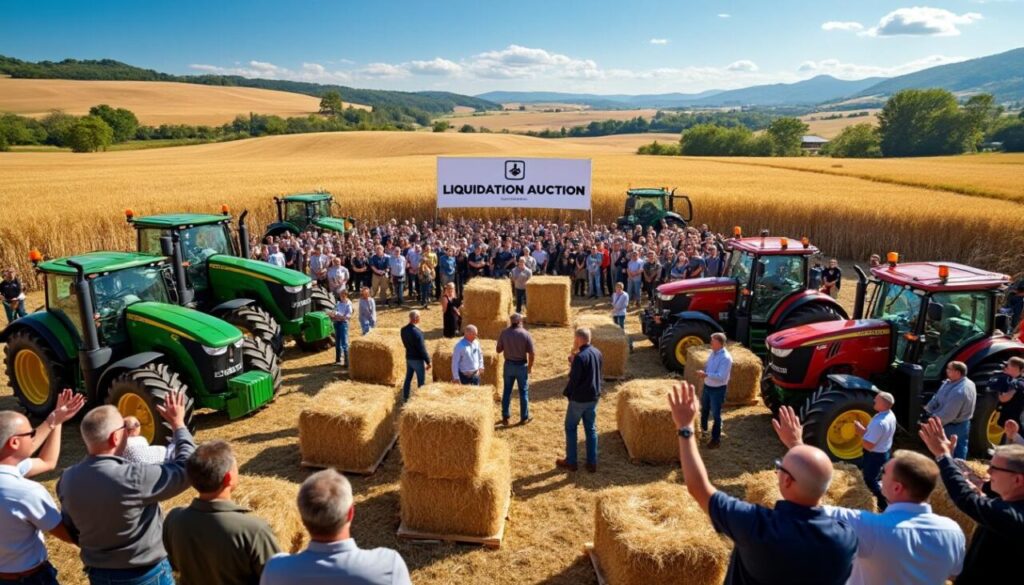découvrez les opportunités uniques offertes par la vente aux enchères des biens agricoles en liquidation judiciaire. profitez d'un marché en pleine expansion et saisissez l'occasion d'acquérir des équipements et terrains agricoles à des prix compétitifs. ne manquez pas cette chance d'investir dans le secteur agricole !