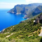 une-route-cotiere-pittoresque-en-corse-entouree-de-falaises-et-offrant-une-vue-sur-la-mer-mediterranee-avec-une-vegetation-luxuriante-et-un-ciel-ensoleille