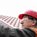 couvreur sur chantier